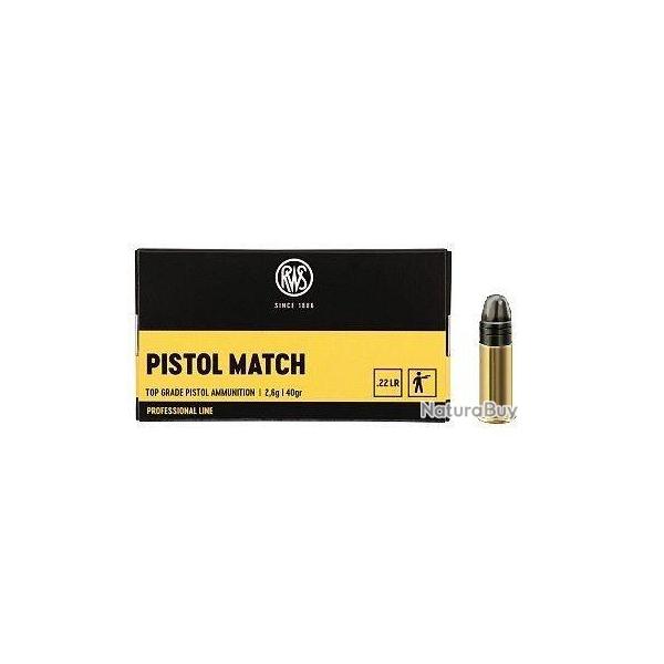 RWS Pistol Match cal.22lr x50