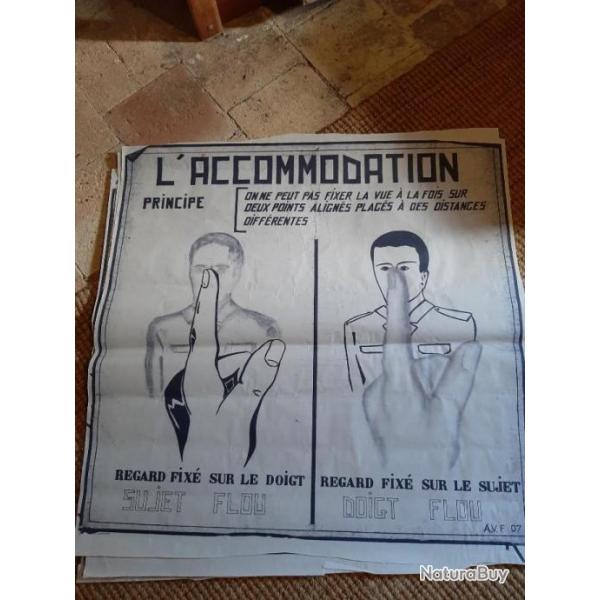 Grande affiche de stand de tir militaire 7