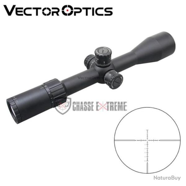 Lunette VECTOR OPTICS Taurus 6-24x50 Hd Sfp Ret Mpx1