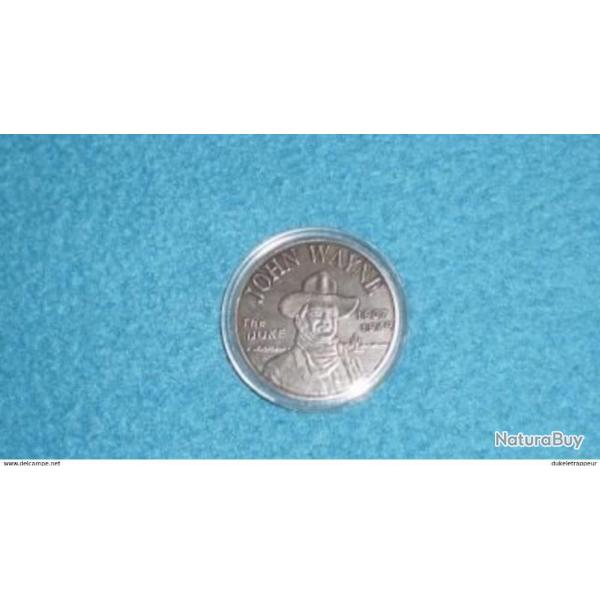 M�daille de collection sur John WAYNE  (1)