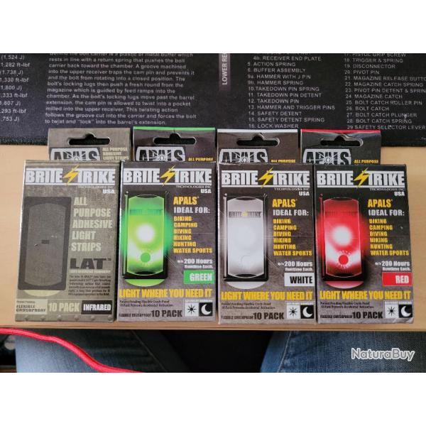 Led de signalisation APALS Brite Strike (Vert, Blanc)