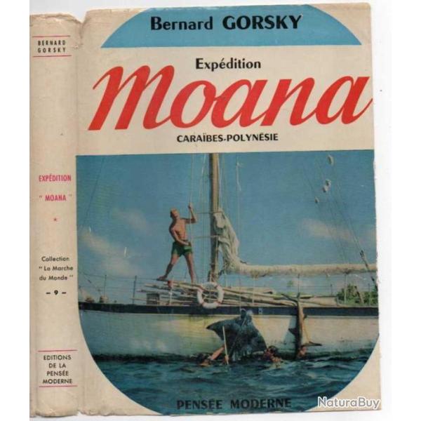 exp�dition moana Le tour du monde de la chasse sous-marine  tome 1 caraibes- de bernard gorsky.