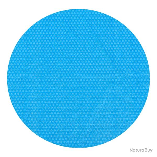 Bche solaire de piscine ronde diamtre 244 cm polythylne bleu 03_0006676