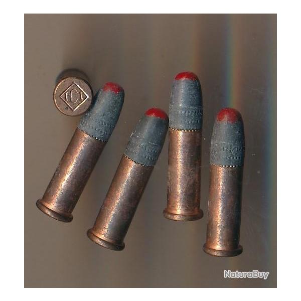 (10400) UNE cartouche 22 Long Rifle  TRAANTE Militaire Britannique pour collection