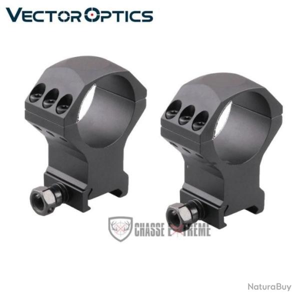 Collier VECTOR OPTICS X Accu Picatinny 34mm Haut