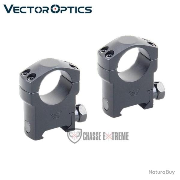 Collier VECTOR OPTICS Weaver 25.4mm Haut