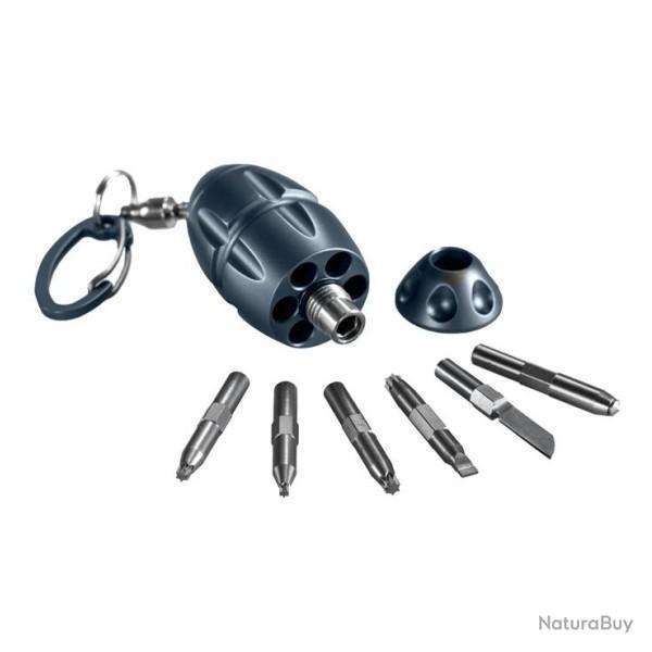 EG.BL Porte-cl�s outils Lionsteel "EGGIE KEYCHAIN" Titanium