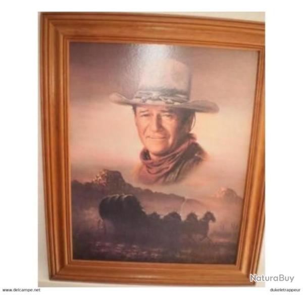 Cadre "John WAYNE" import� des U.S.A. ! Collection !