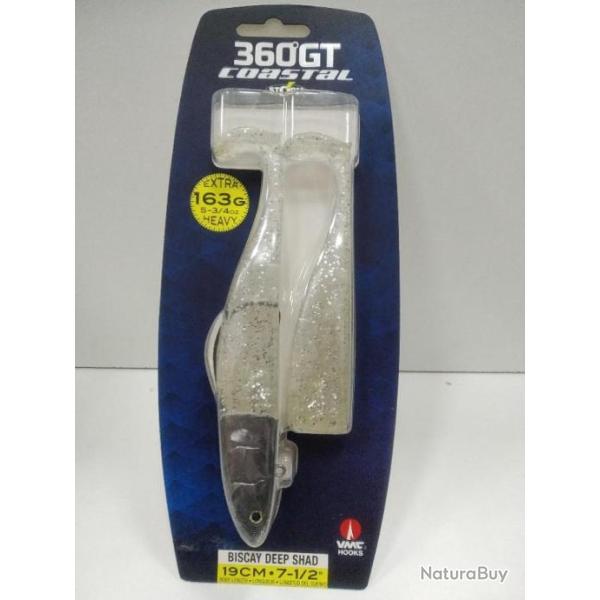 !! STORM BISCAY DEEP SHAD 19CM 163GR SILVER GLITTER !! BISCAY MINNOW