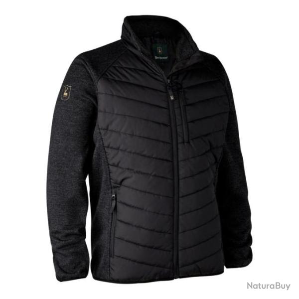 Veste DEERHUNTER doudoune moor avec tricot couleur noire