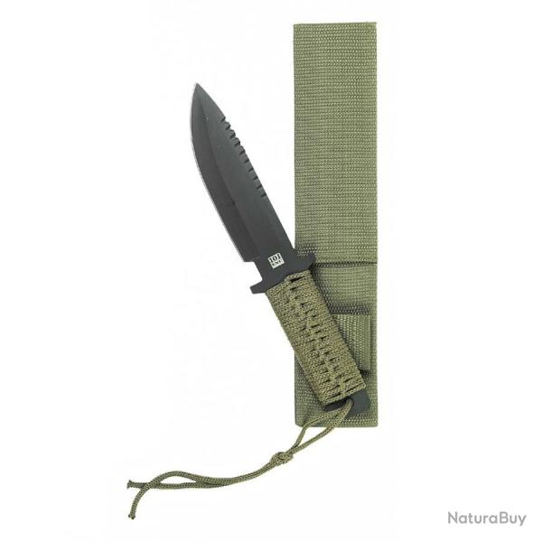 Couteau combat Recon 10 pouces�- Mod�le A (Couleur Vert)