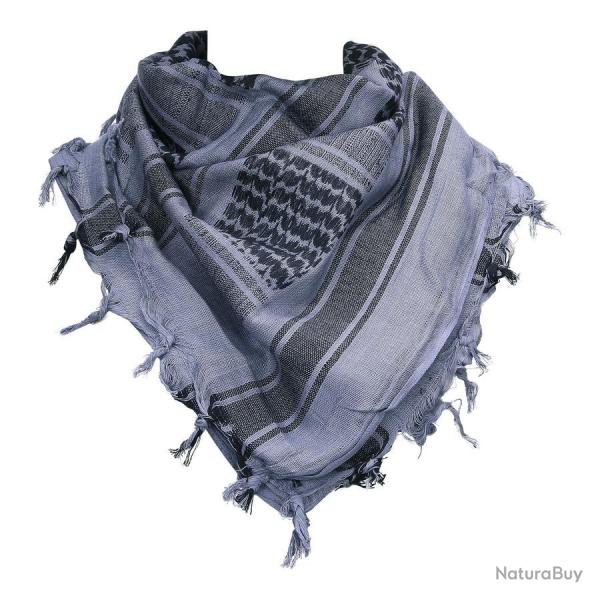 Keffieh foulard Palestinien (Couleur Noir/Gris)