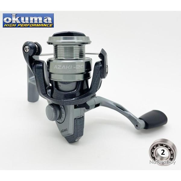 Moulinet Leurre / Truite Okuma Azaki 20