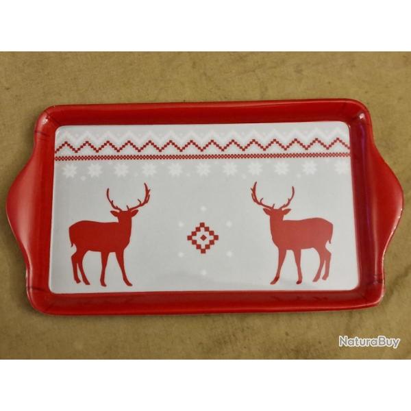IDEE CADEAU - Petit plateau cerfs - HILMAR SUPER DESTOCK !!!