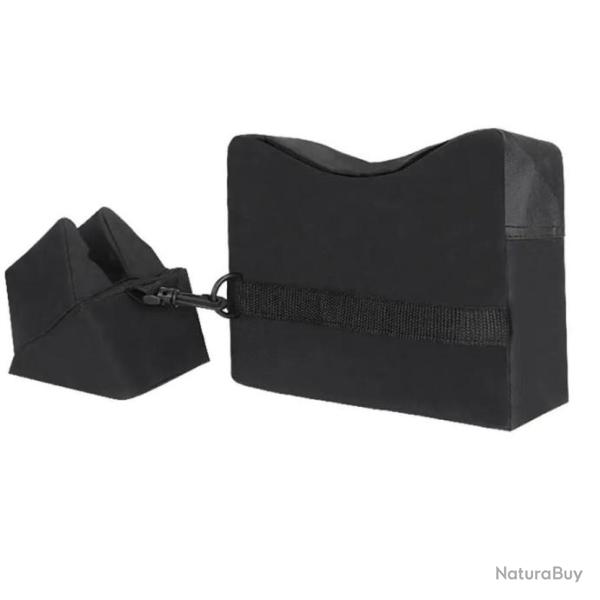 SAC DE TIR AVANT ET ARRIERE - CHEVALET DE TIR OU DE R�GLAGE - NOIR - LIVRAISON GRATUITE