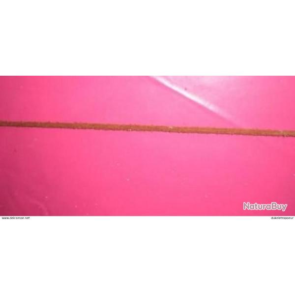 Lacet en cuir-daim ! 4