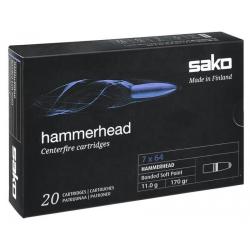 Cartouches SAKO HAMMERHEAD 7x64 Soft Point 170grs 216B