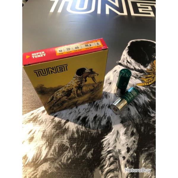 Cartouches SUPER TUNET haute performance SPHERO TUNGSTENE. 12/70 36gr- TUNGSTENE n�2