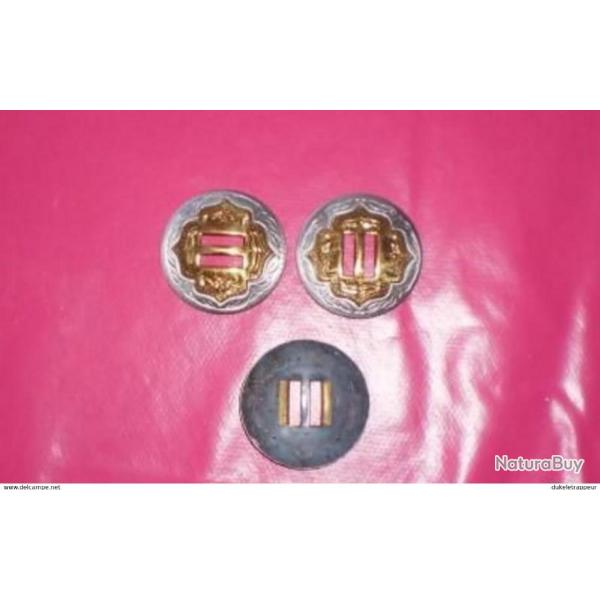 Concho plaqu� OR & ARGENT pour d�coration diverse ! petit mod�le.