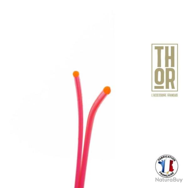 Filament de fibre optique 1.5mm Rouge 20cm - Brin Fluo de remplacement