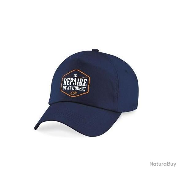 Casquette Le Repaire de Saint Hubert bleu