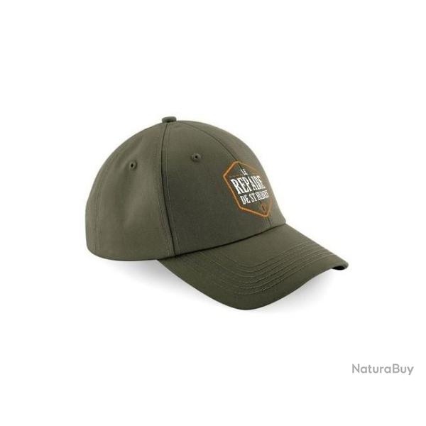 Casquette Le Repaire de Saint Hubert verte