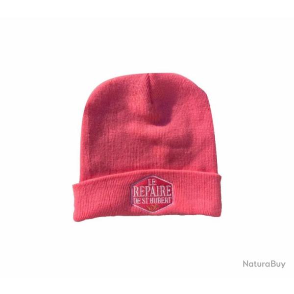 Bonnet Le Repaire de Saint Hubert rose
