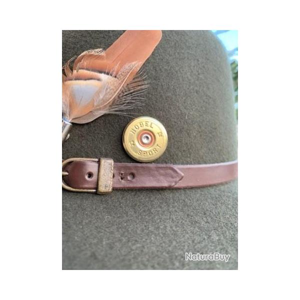 Pin's douille Passion Plume Cal. 12