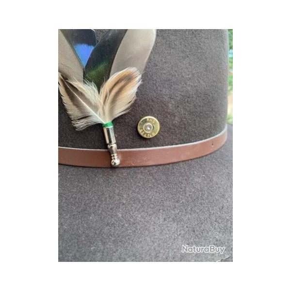 Pin's douille Passion Plume Cal. 9.3x74R