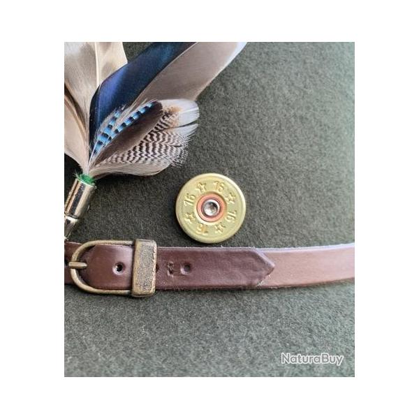 Pin's douille Passion Plume Cal. 16