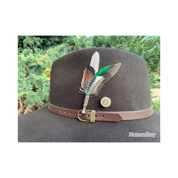 Broche passion plume n�5