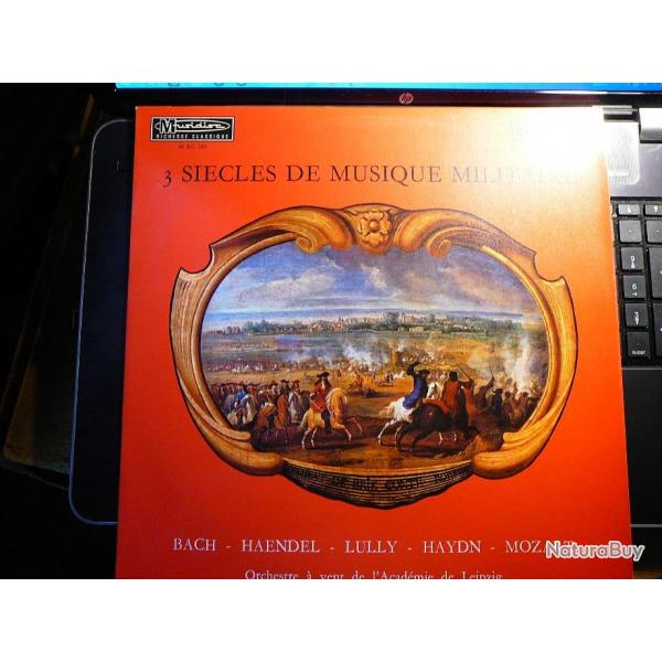 Disque 33t 3 sicles de musique militaire