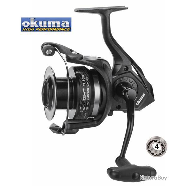 Moulinet carpe Okuma C Fight CF 6 000 Les 2