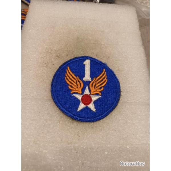Patch arm�e us 1st US ARMY AIR FORCE ww2 ORIGINAL. 1