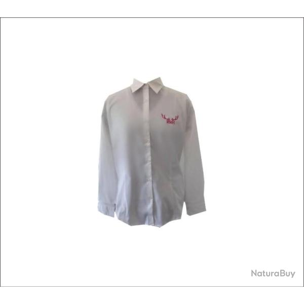 Chemise Le Repaire de Saint hubert blanche femme