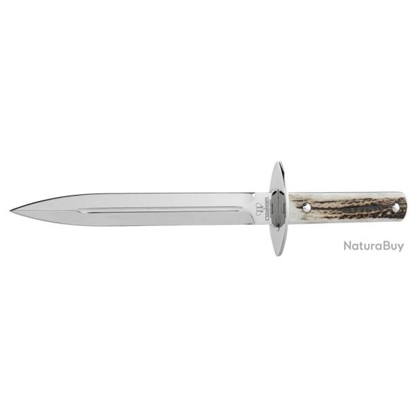Dague de chasse manche cerf 23 cm