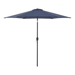 Parasol hexagonal polyester 270 x 235 bleu marine 03_0008044
