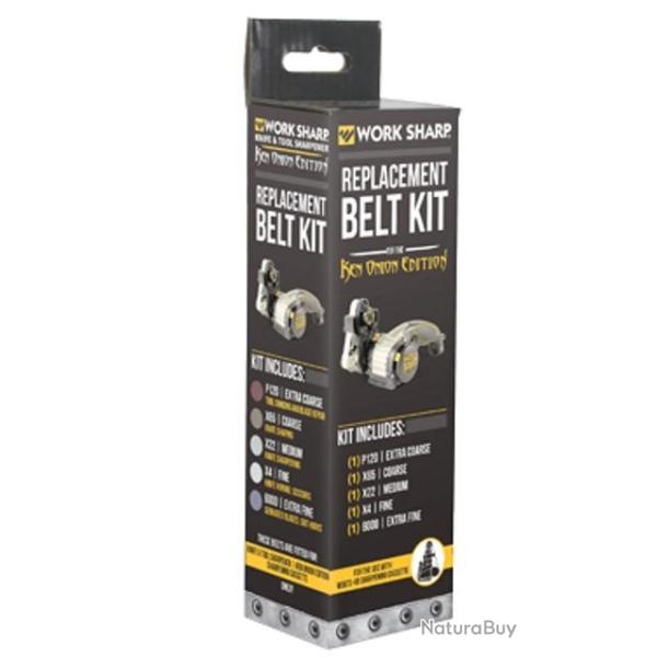 KIT 5 bandes abrasives Pour WORKSHARP KEN ONION