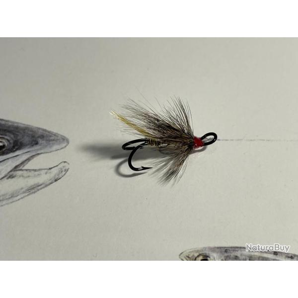 mouche saumon mod�le Silver rat num�ro double 12