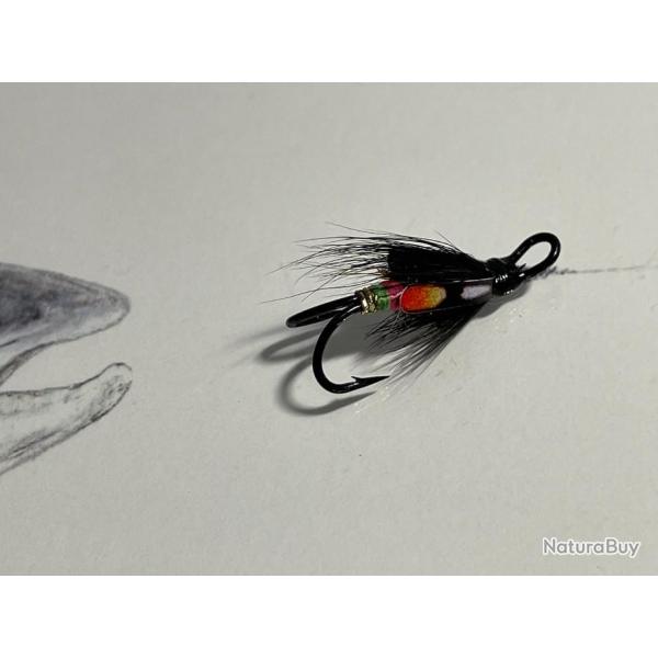 mouche saumon modle Undertaker numro double 12