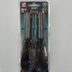 Lot de 2 leurres souples LMAB drunk dancer galaxy gaby