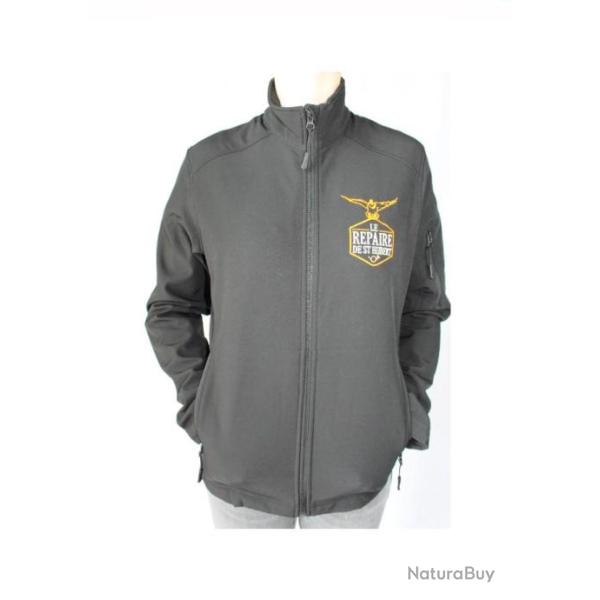 Veste softshell Le Repaire de Saint Hubert canard noir femme