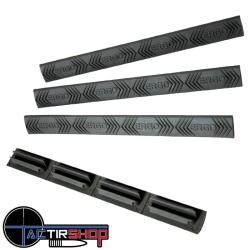 Couvre rail M-lok ERGO MODULAR WEDGELOK&reg; RAIL COVERS par 4