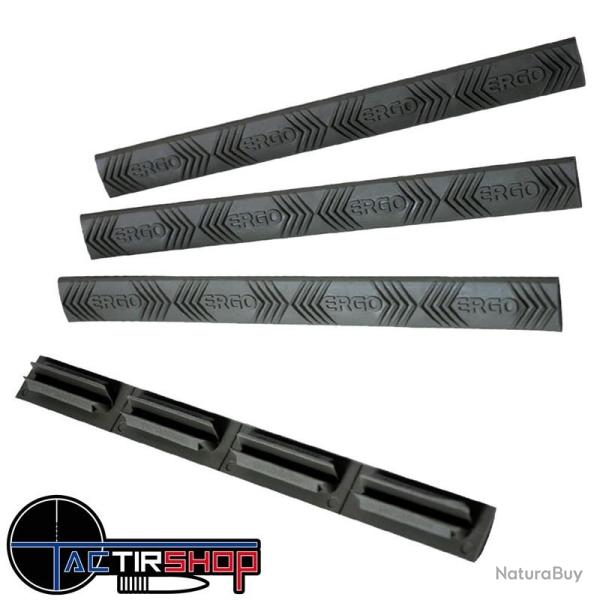 Couvre rail M-lok ERGO MODULAR WEDGELOK� RAIL COVERS par 4