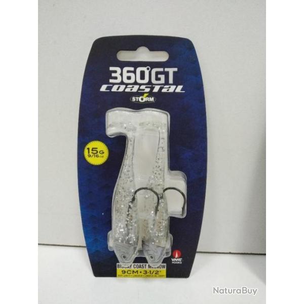 !! Storm BISCAY COAST MINNOW 9CM 15G SILVER GLITTER !!