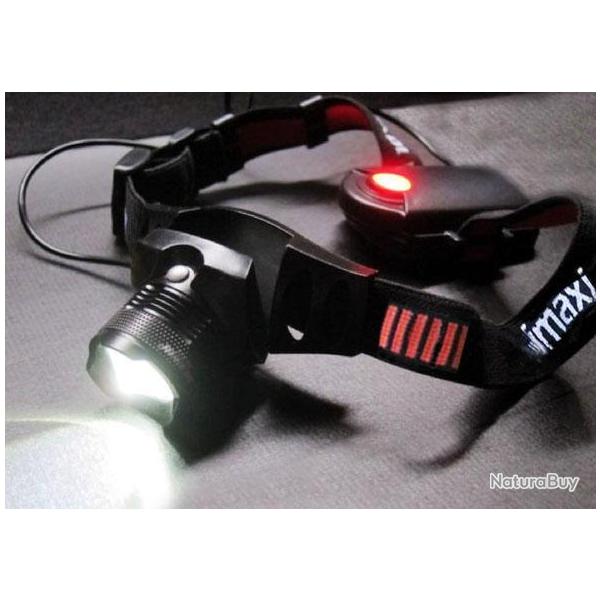 Lampe frontale pour V�lo P�che - LED Puissante