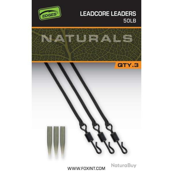 Naturals leadcore leaders 50lb X3 Fox