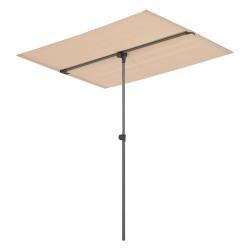 Parasol inclinable &agrave; 360&deg; rectangulaire 180 x 130 cm sable 03_0008047