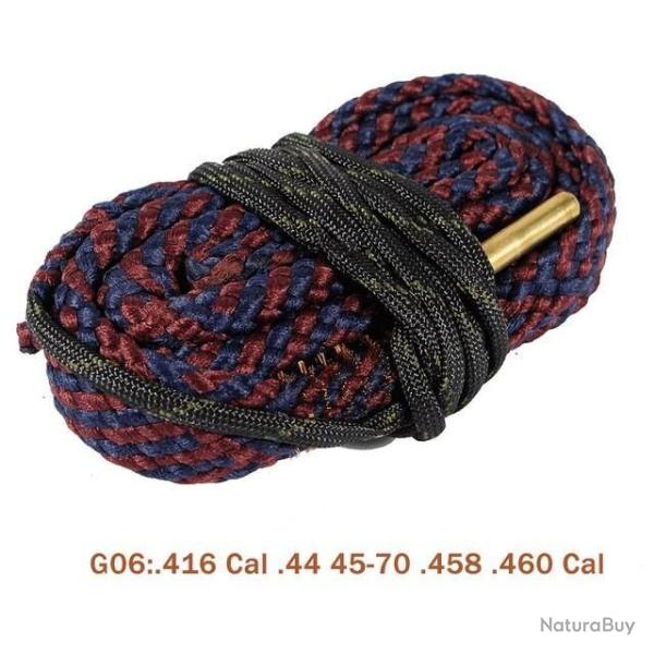 Cordon de Nettoyage arme Type BoreSnake Calibre .416 44 45-70 .458 .460  - LIVRAISON GRATUITE!!