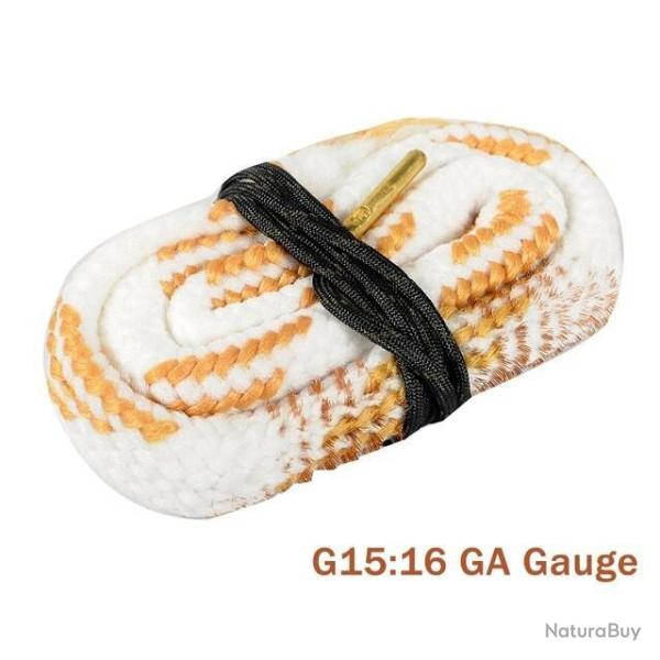 Cordon de Nettoyage armeType BoreSnake pour Calibre 16 - LIVRAISON GRATUITE!!